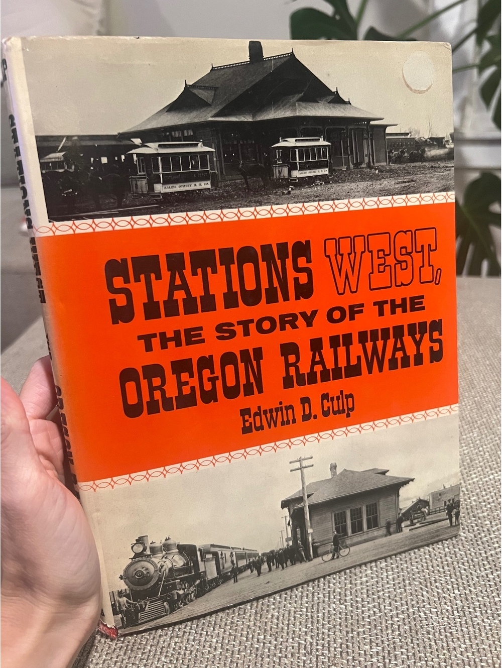 Vintage Hardback Oregon Railways Book